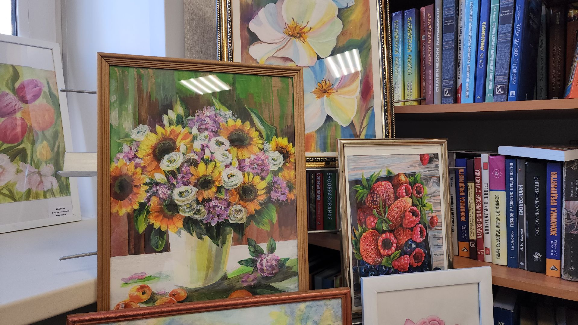 художественная выставка, Лобня, Весна, вертикалки