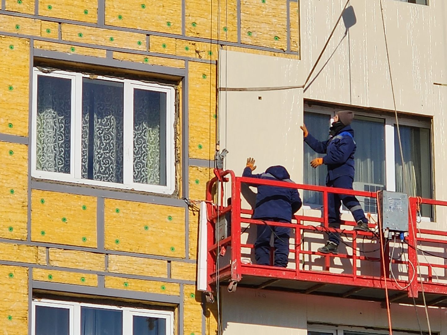 Чехов, улица Дружбы 1, жилой комплекс посейдон, капитальный ремонт фасада, реконструкция фасада, облицовка дома, наружная отделка, теплоизоляция, гидроизоляция, фонд капитального ремонта мо, вертикалки,