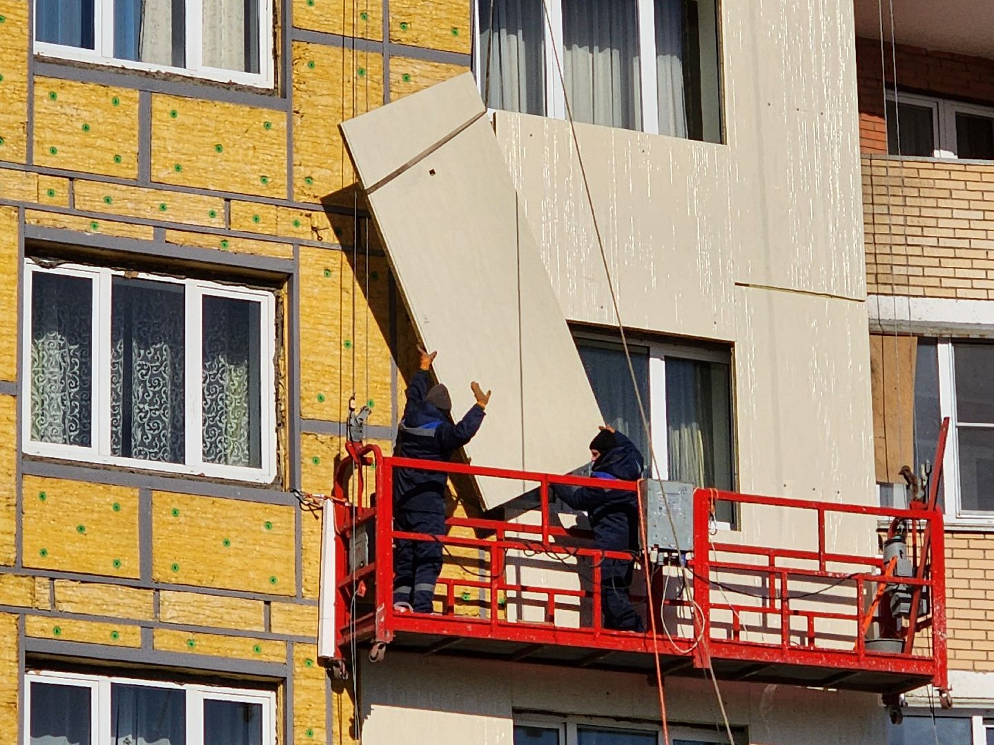 Чехов, улица Дружбы 1, жилой комплекс посейдон, капитальный ремонт фасада, реконструкция фасада, облицовка дома, наружная отделка, теплоизоляция, гидроизоляция, фонд капитального ремонта мо, вертикалки,
