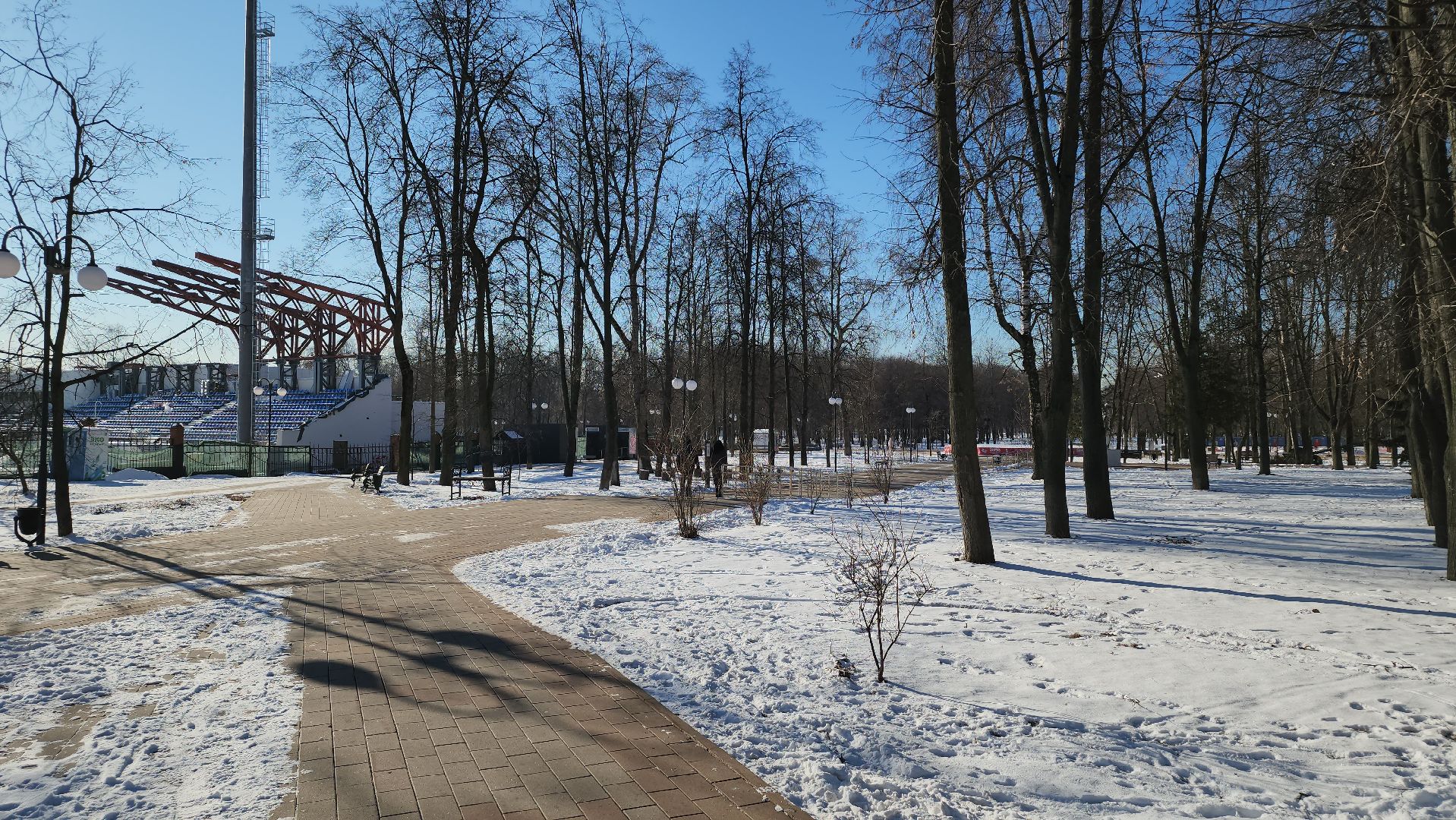 Люберцы, центральный парк люберцы, уборка территории,