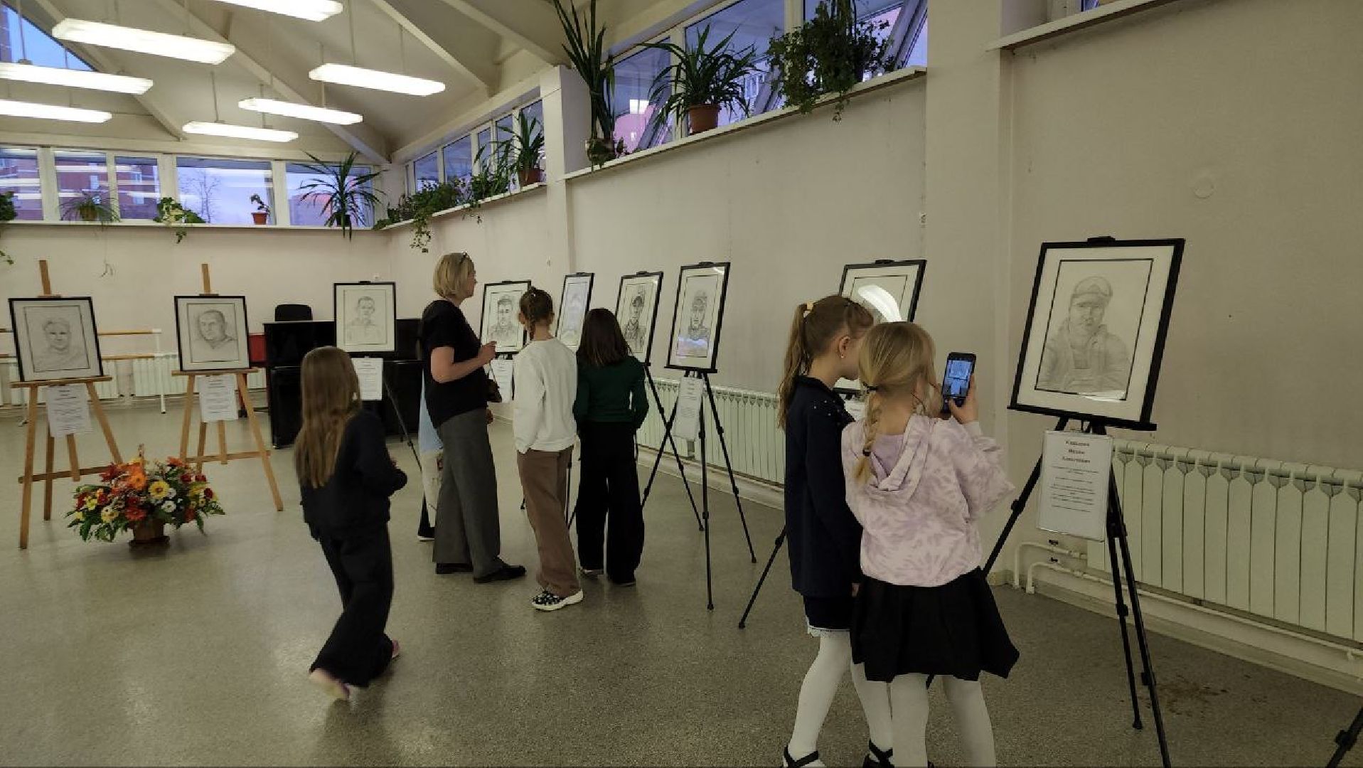 Портреты, Выставка, Рисование, Истра,сво,