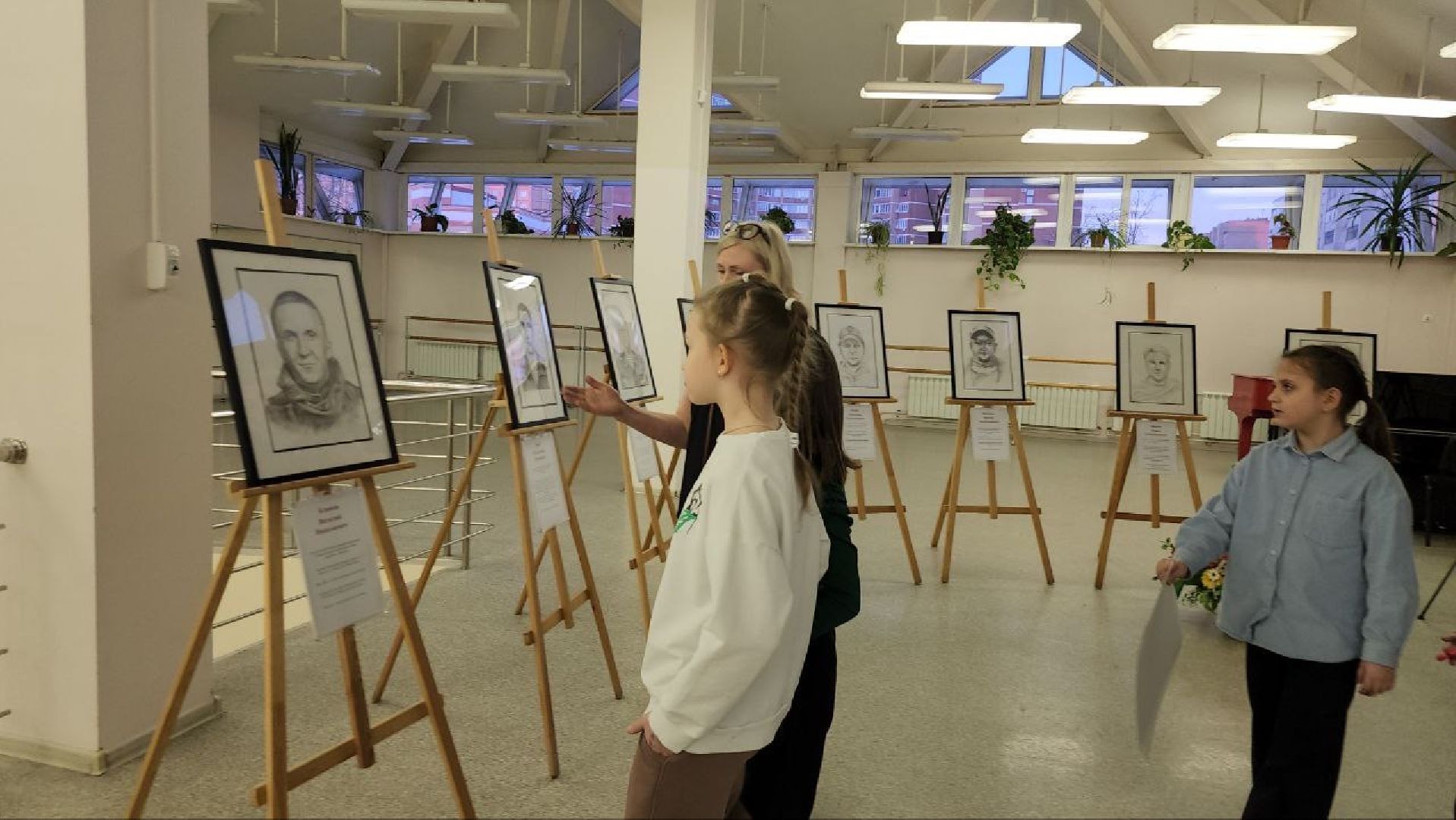 Портреты, Выставка, Рисование, Истра,сво,