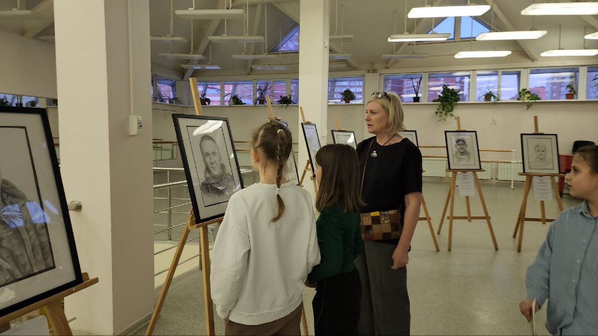 Портреты, Выставка, Рисование, Истра,сво,