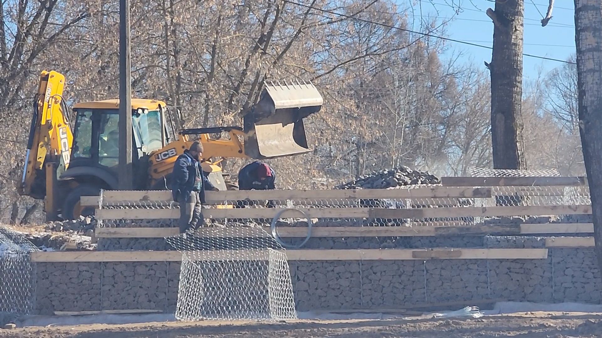 Чехов, улица Береговая, набережная реки Теребенка, благоустройство, обновление, реконструкция, подпорные стенки, габионы, укрепление откосов и склонов, госпрограмма московской области, формирование комфортной городской среды, нацпроект жилье и городская среда, вертикалки,