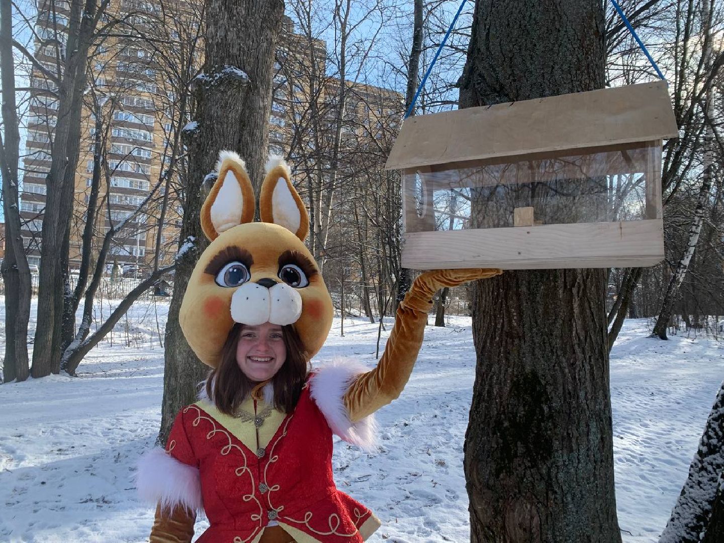 долгопрудный, парк на молодежной, Кормушки для белок, мыльные пузыри, аниматоры, вертикалки,