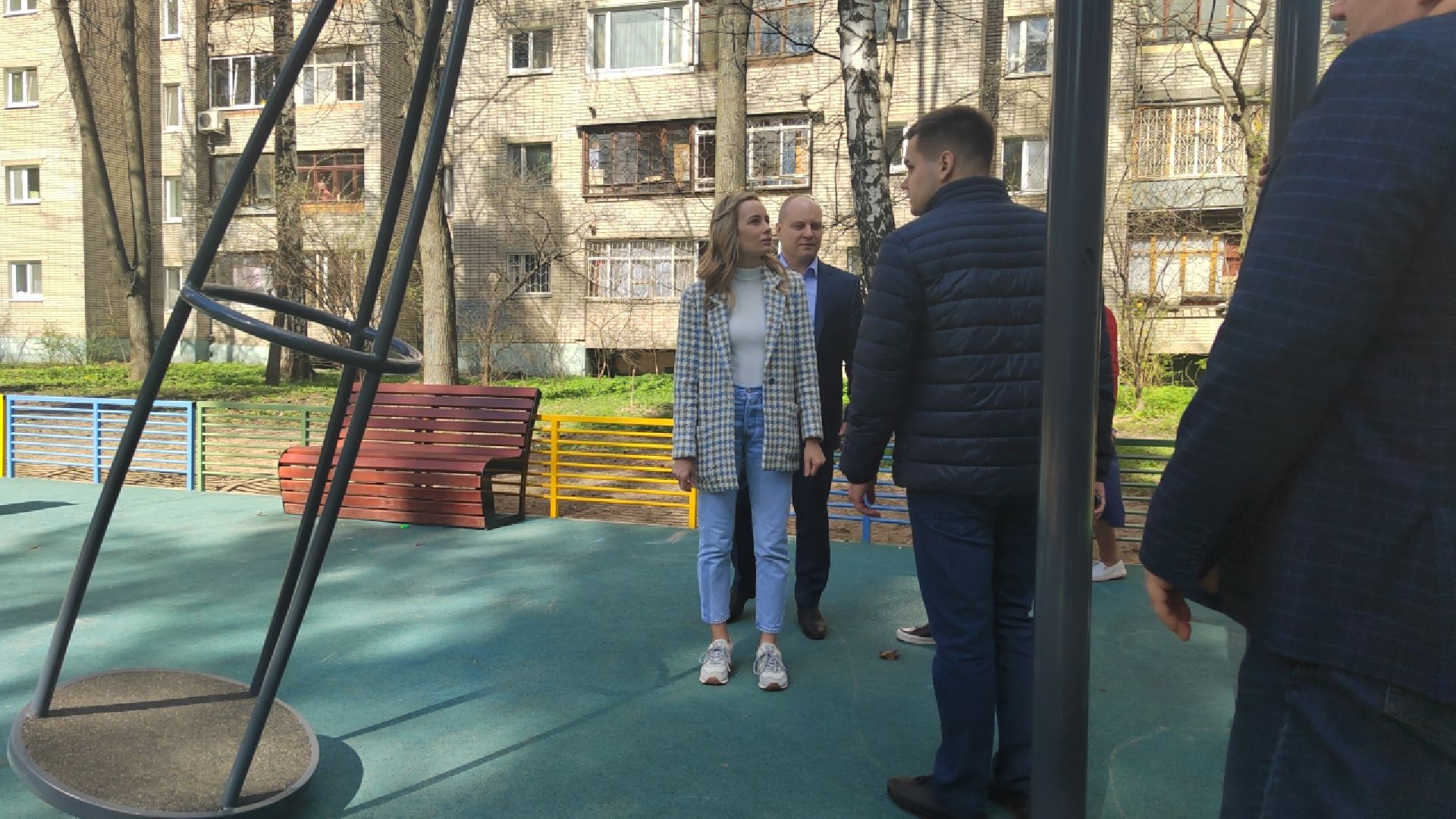 Пушкино, благоустройство, ГУСТ, весна в Подмосковье