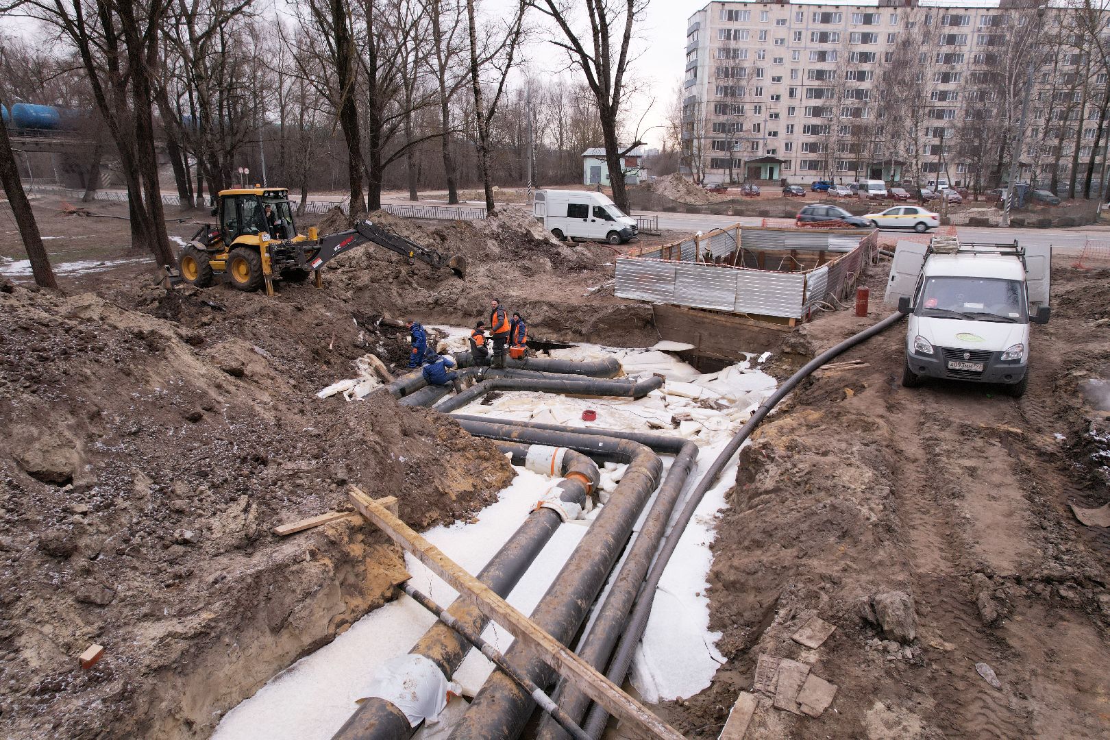 видео с коптера, орехово-зуево, благоустройство сквера, ликино-дулево,