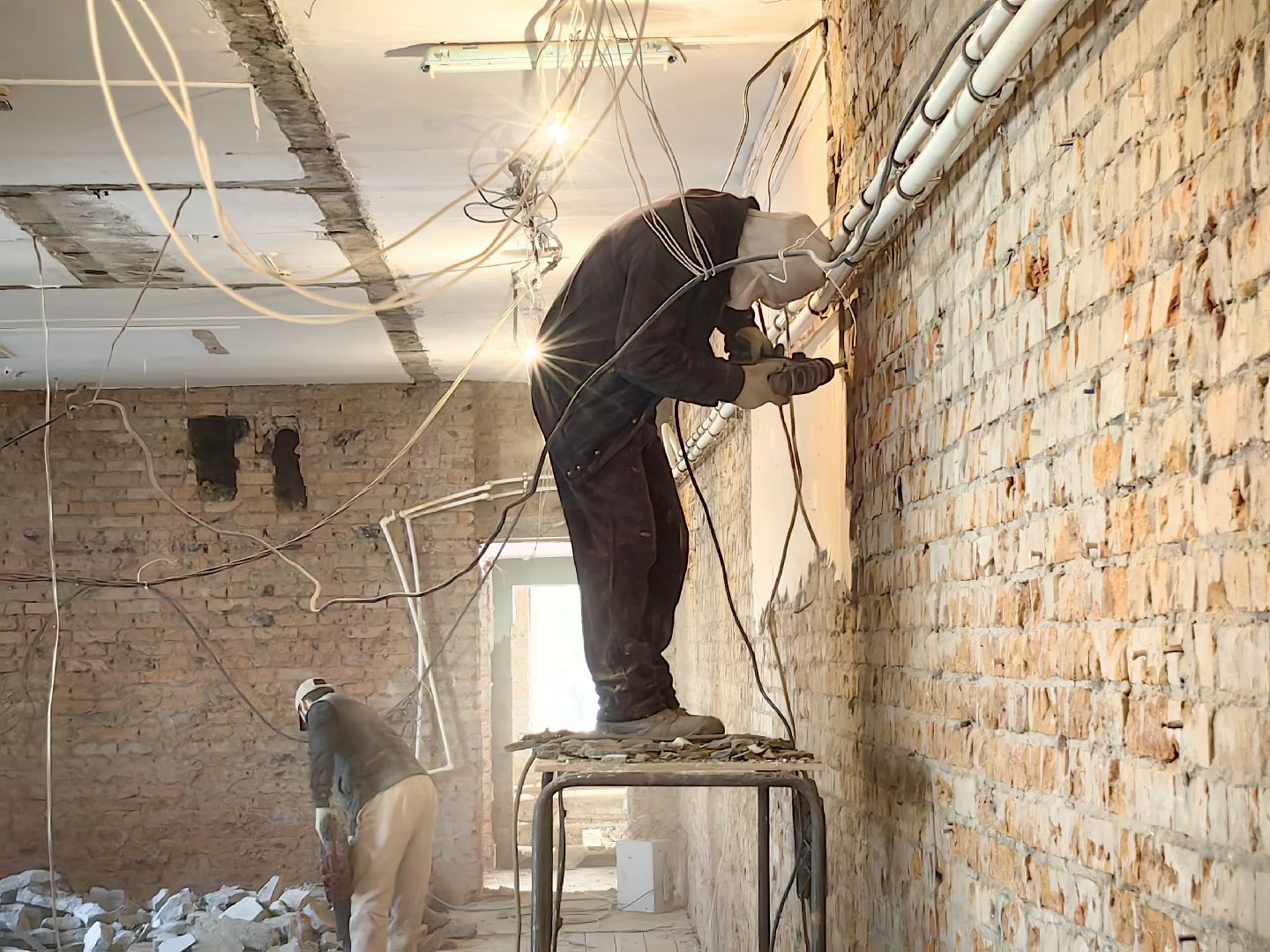 детский сад, капитальный ремонт, демонтаж, инженерные сети, стены, вертикалки,