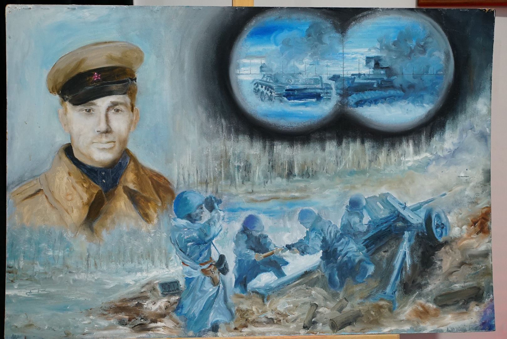 Выставка, Картины, Сво, Вов, вертикалки,