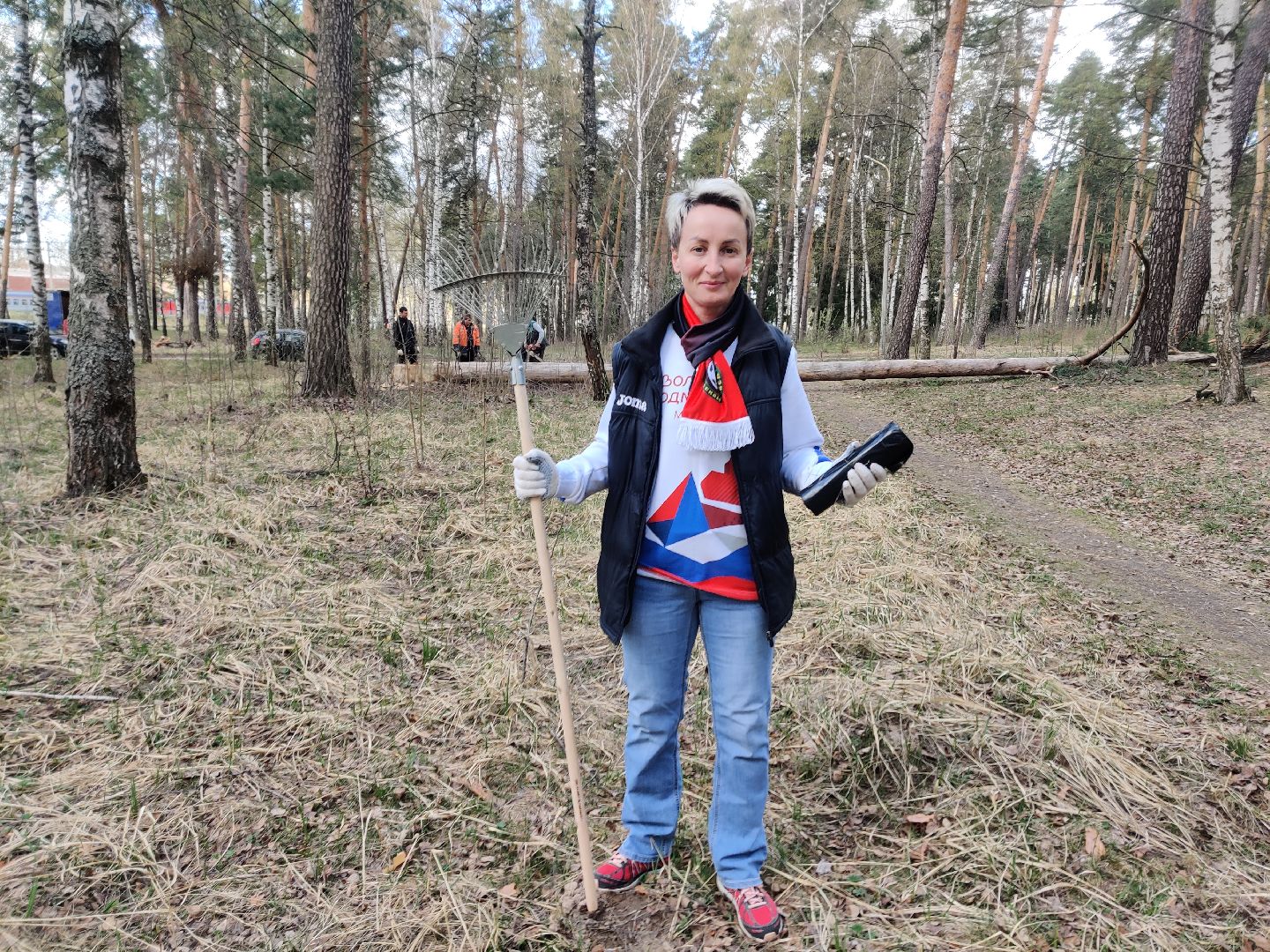 Красноармейск, Пушкинский, Банный лес, субботник, общественники