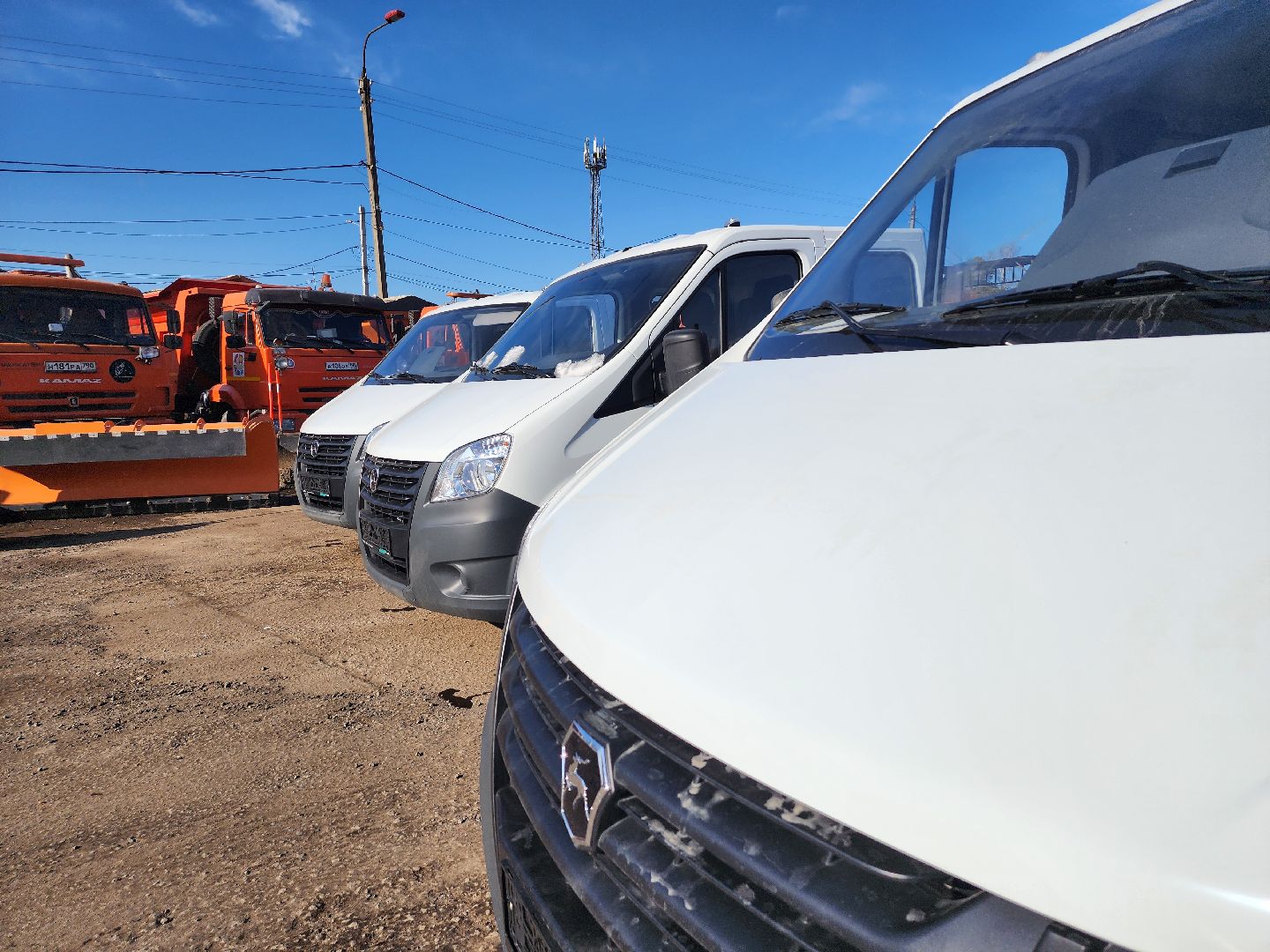 серпухов, комбинат благоустройства, новые газели, благоустройство, главный механик,