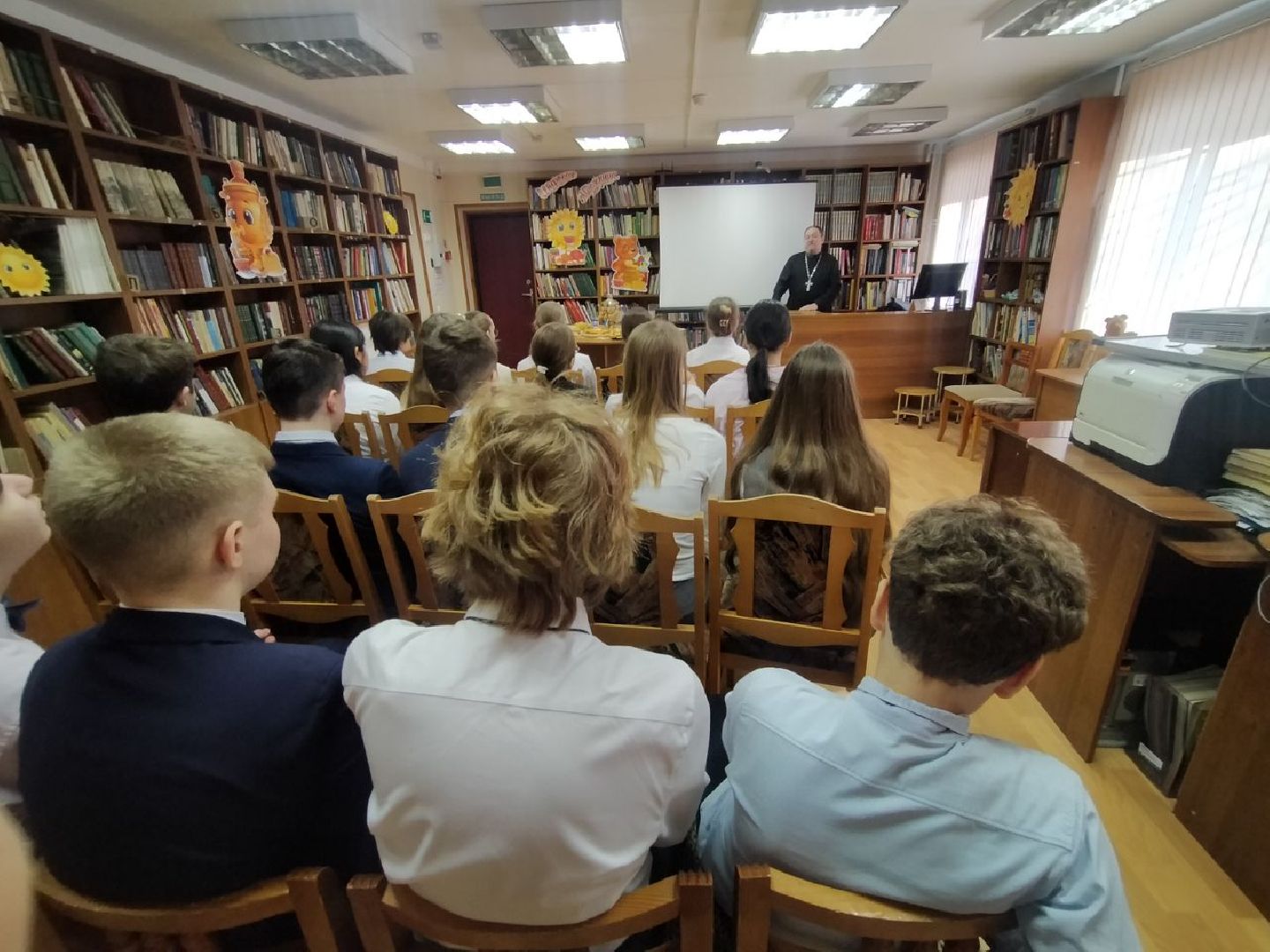 Масленица, Лобня, Беседа с батюшкой, вертикалки,