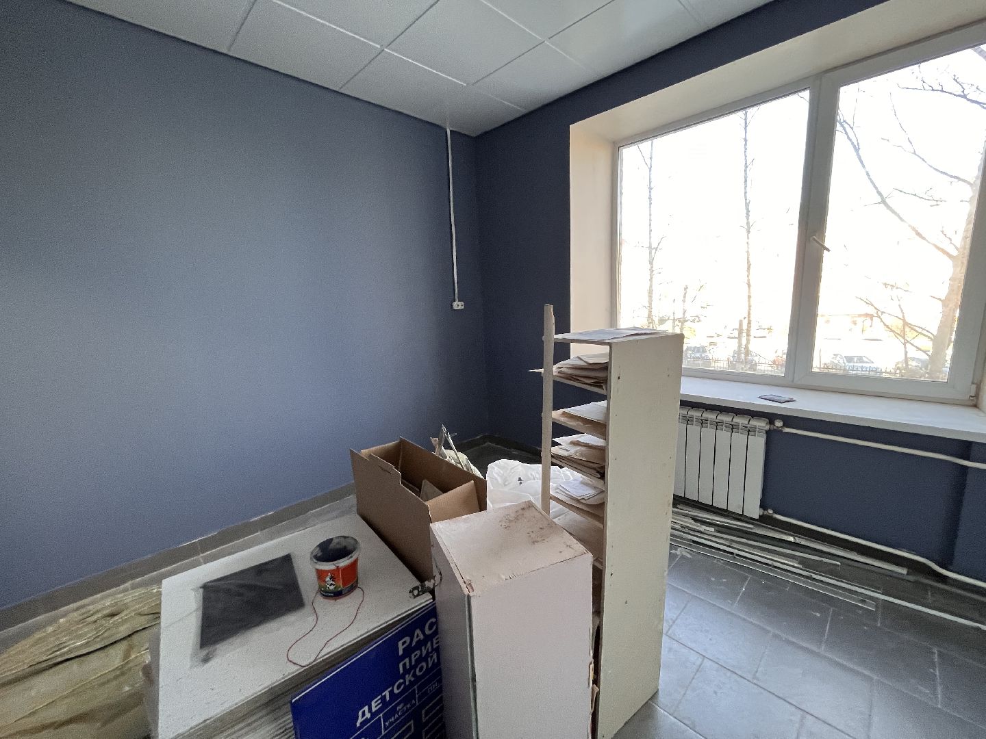 Шаховская, ремонт, поликлиника