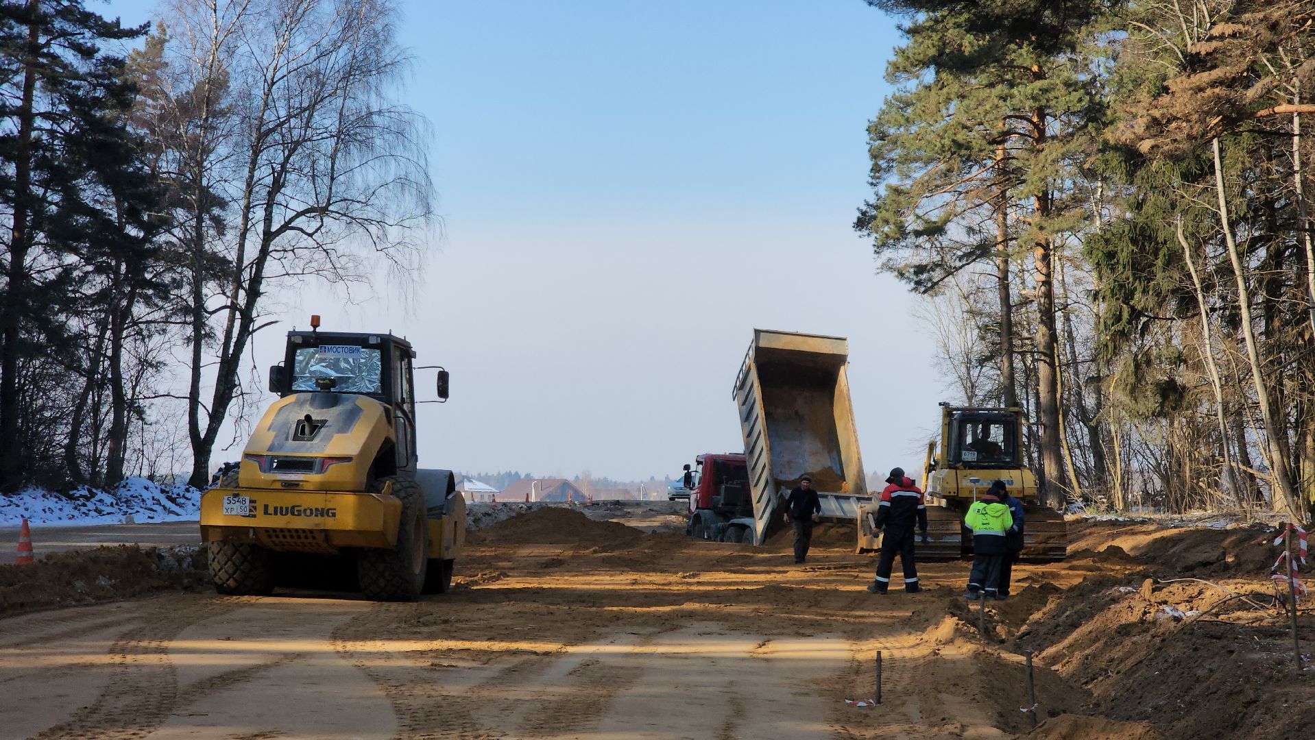 Подольск, вертикалки, Ремонт дороги, дороги подмосковья,