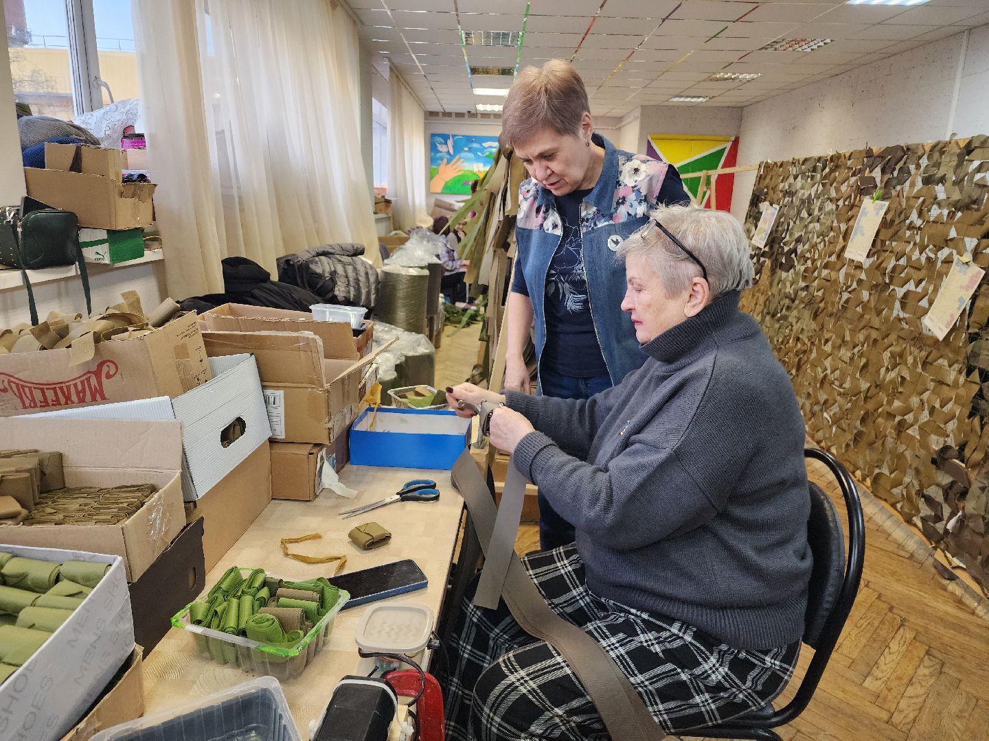 фрязино, сво, плетение масксетей, ура победе,