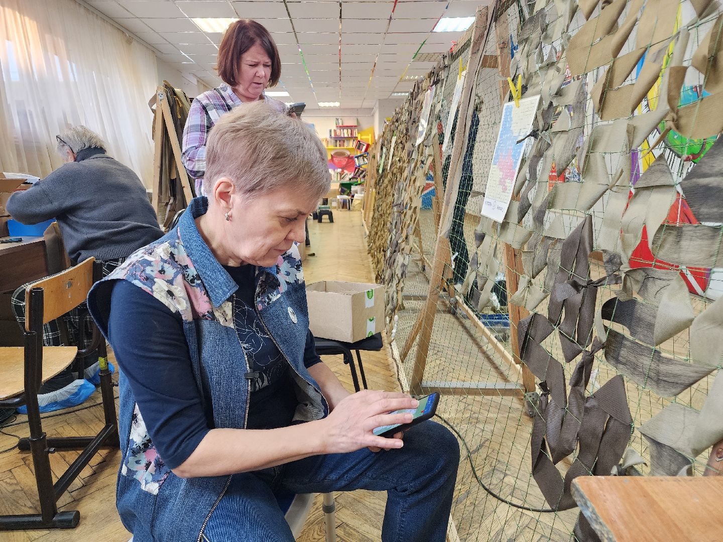 фрязино, сво, плетение масксетей, ура победе,