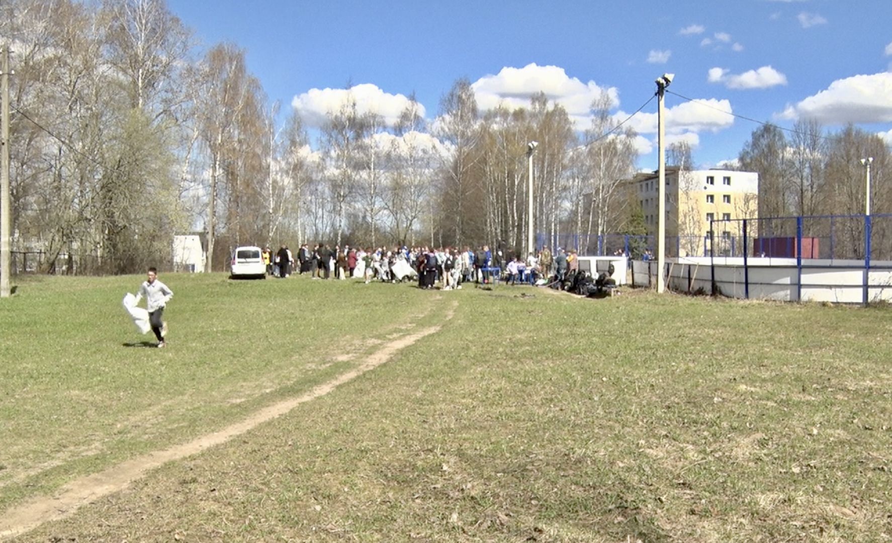 Клин, благоустройство, субботник, люди, месяц чистоты