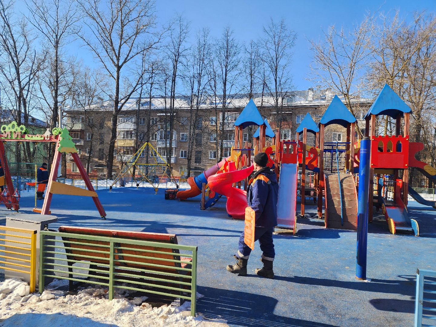 красноармейск, городской округ пушкинский, детские игровые площадки, вертикалки, благоустройство,