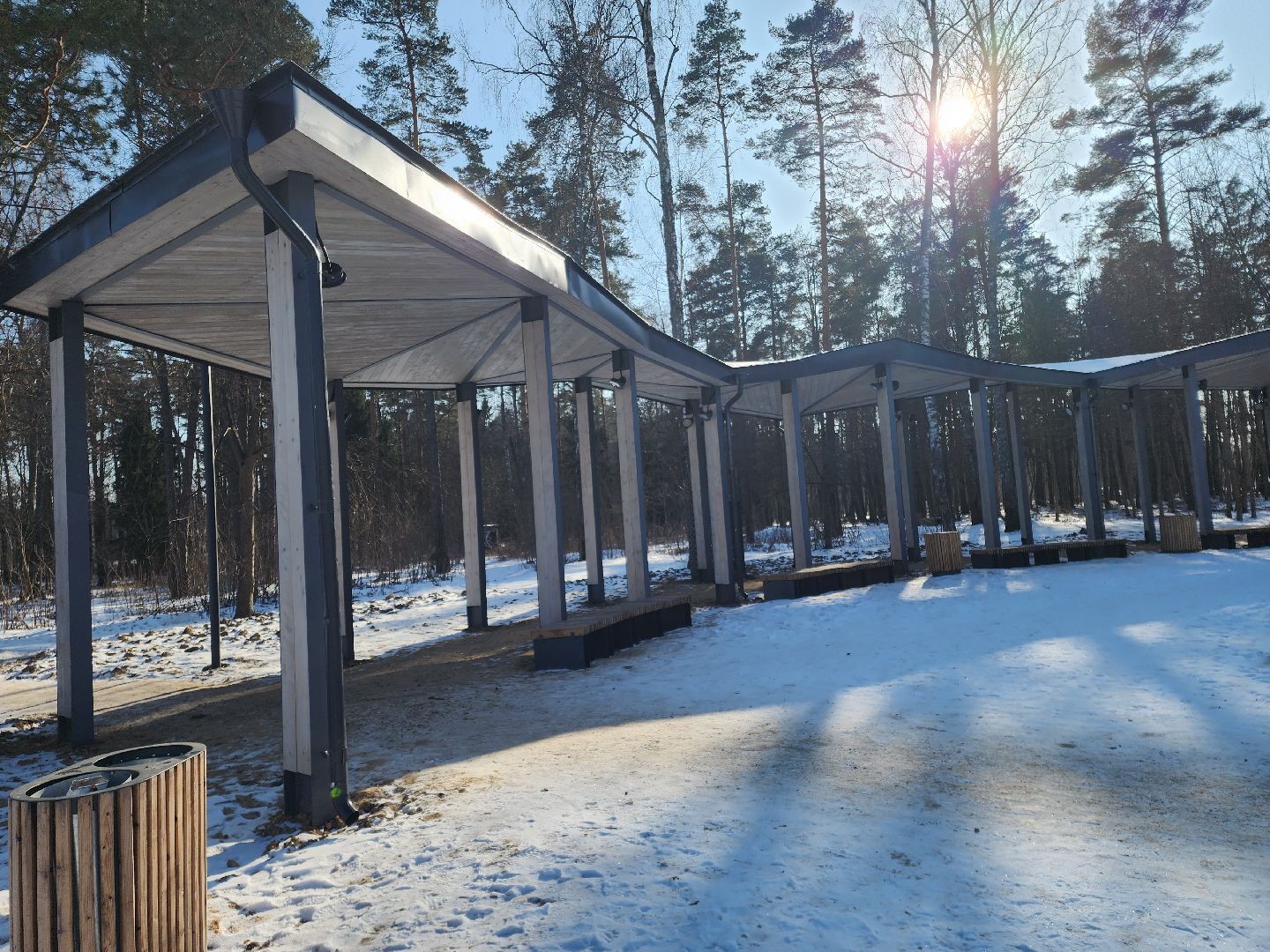 Черноголовка, Благоустройство, южное озеро, вертикалки,