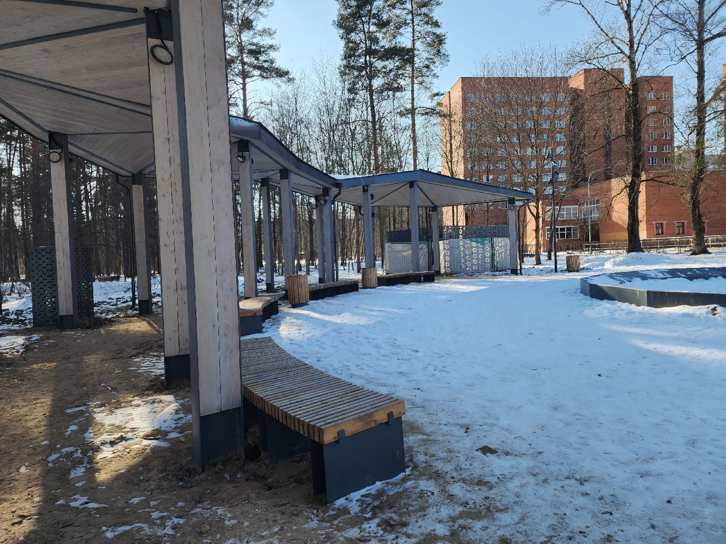 Черноголовка, Благоустройство, южное озеро, вертикалки,