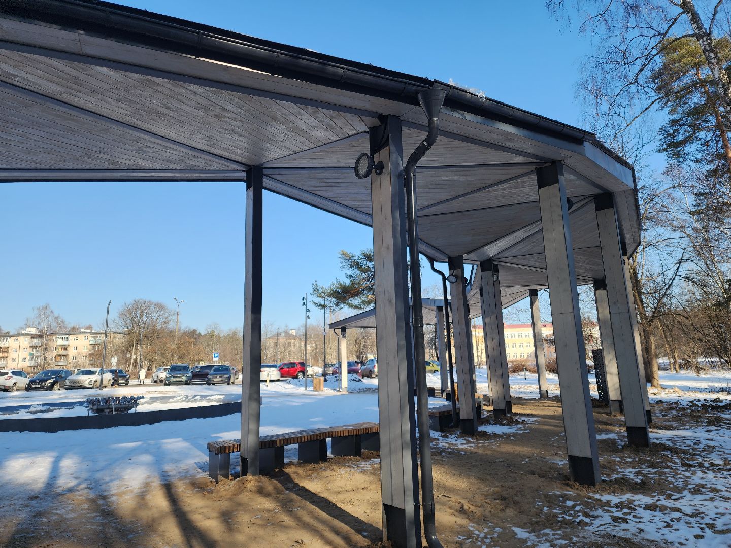 Черноголовка, Благоустройство, южное озеро, вертикалки,