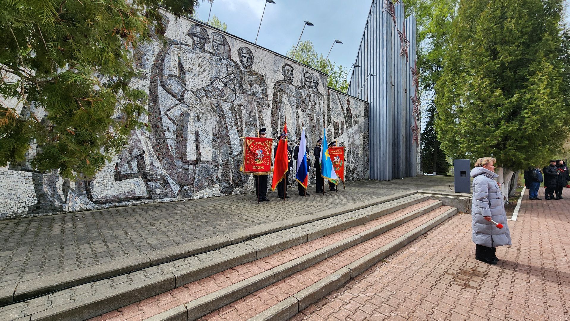 кашира, мемориал, реставрация, мозаика, вов, художник, вертикалки,