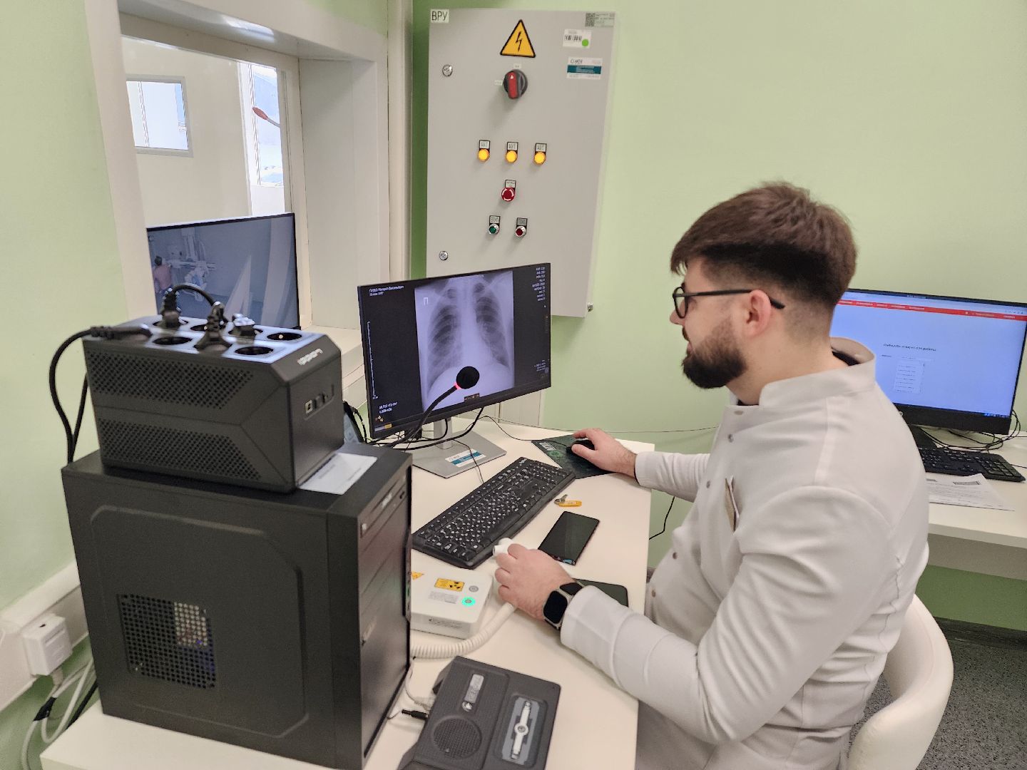 мытищи, флюорограф, новое медицинское оборудование,