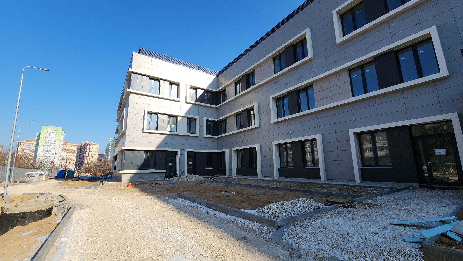 Строительство, медиицина, поликлиника, Лосино-Петровский,