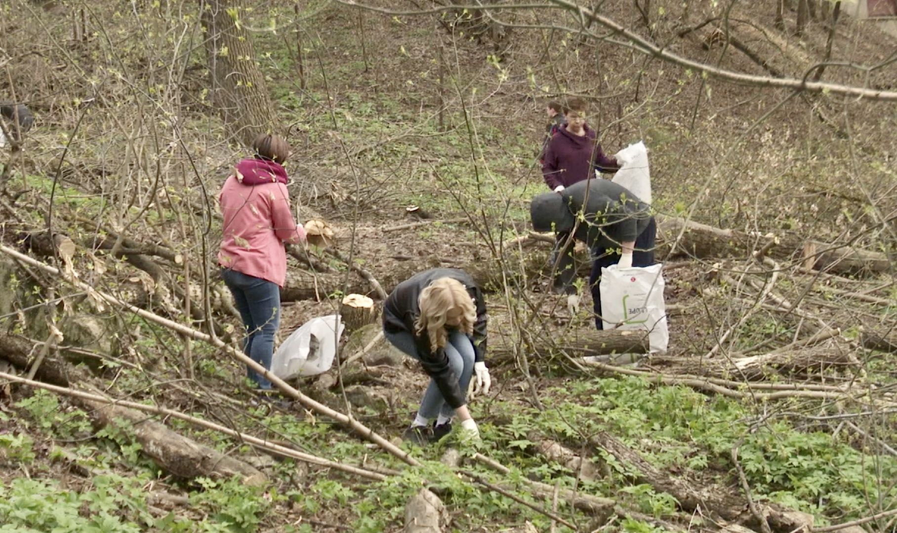 Клин, благоустройство, субботник, люди, месяц чистоты