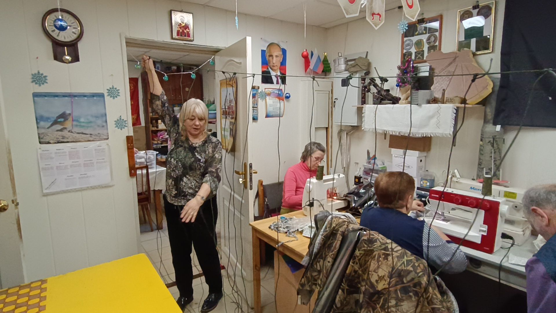 лобня, волонтеры, шторы, дроны,