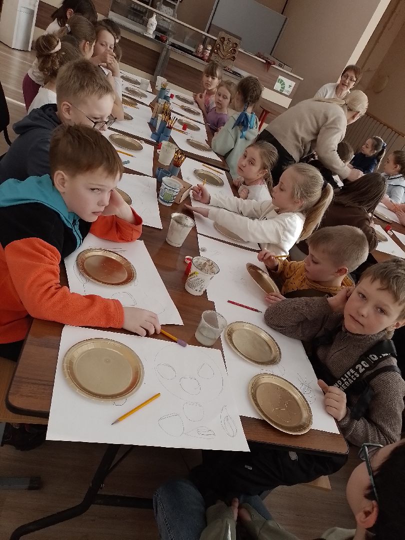 масленица, мастер класс, дети, роспись, хохлома, городской округ восход, вертикалки,