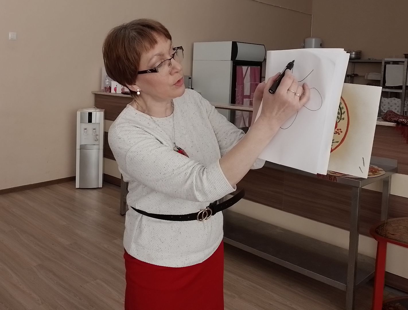 масленица, мастер класс, дети, роспись, хохлома, городской округ восход, вертикалки,