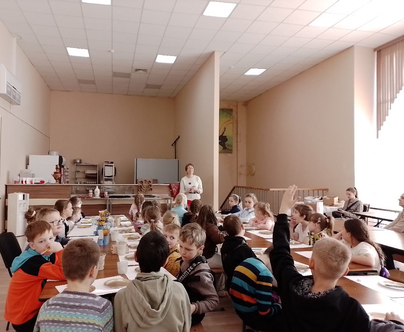 масленица, мастер класс, дети, роспись, хохлома, городской округ восход, вертикалки,