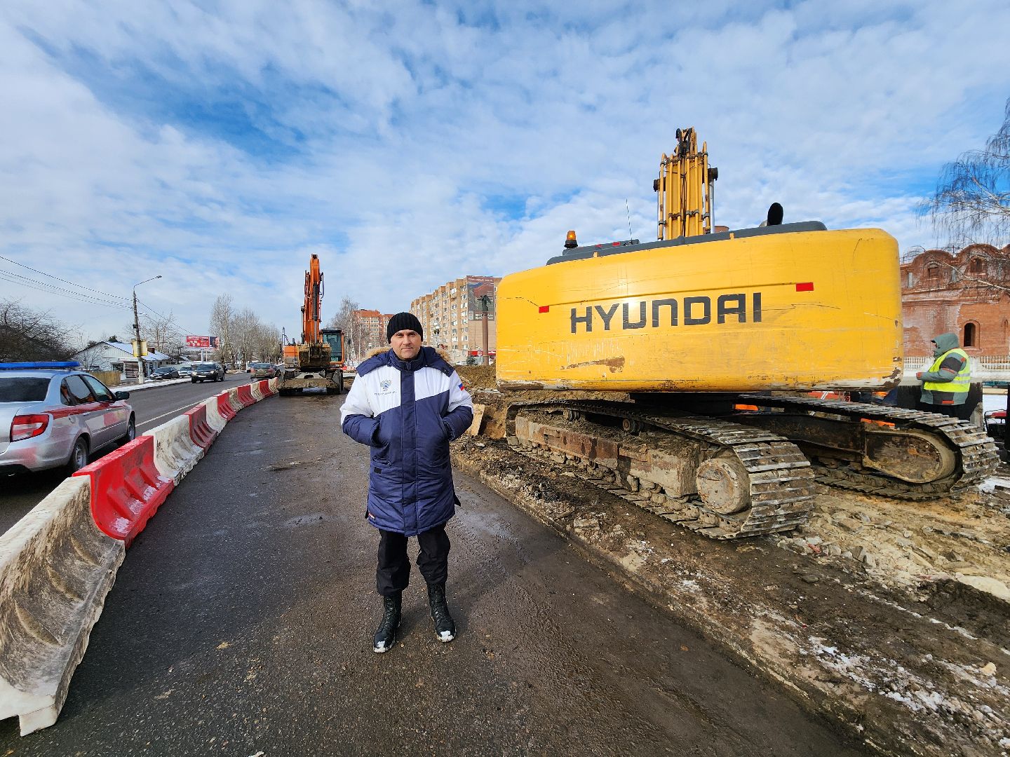 дороги, строительство, шатура, дождевая канализация, вертикалки,