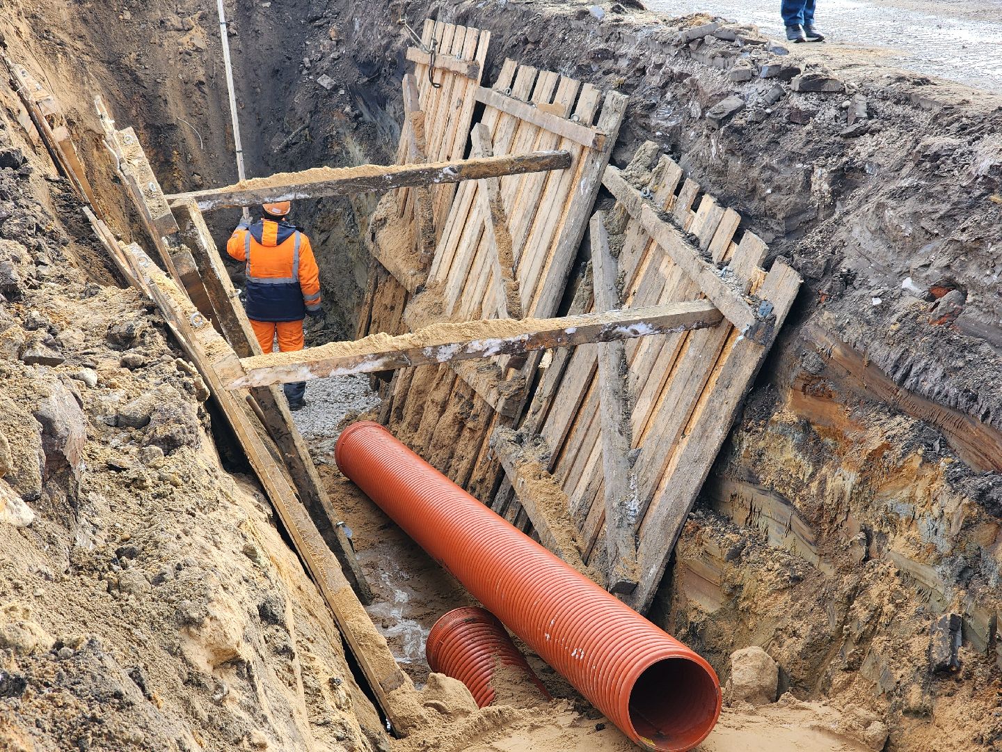 дороги, строительство, шатура, дождевая канализация, вертикалки,