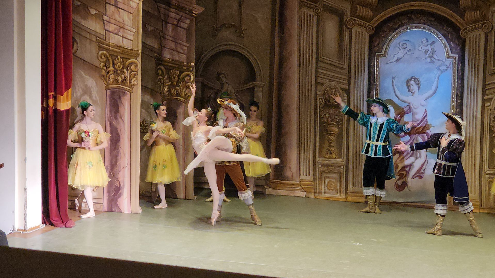 Балет, Спящая красавица, Истра, дом культуры, вертикалки,