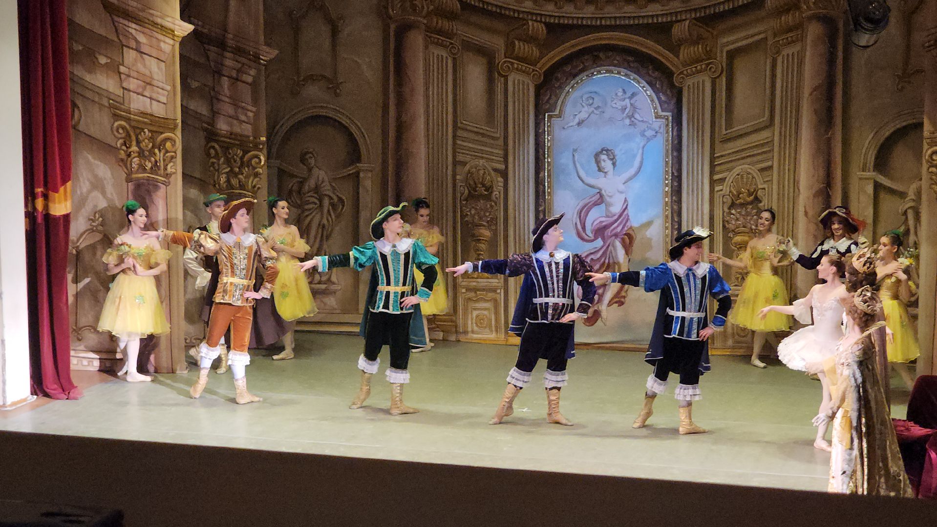 Балет, Спящая красавица, Истра, дом культуры, вертикалки,