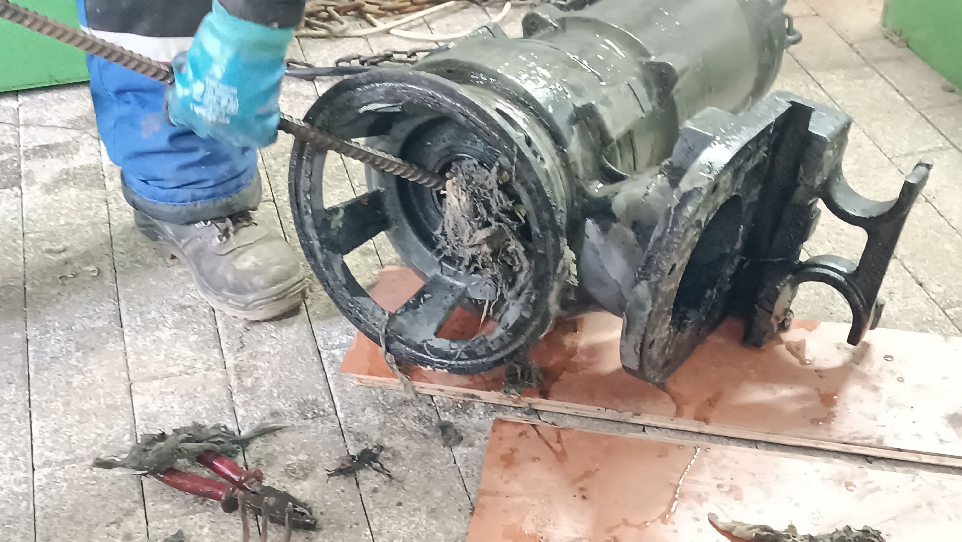 канализационно-насосная станция, засор, водоканал, щёлково,