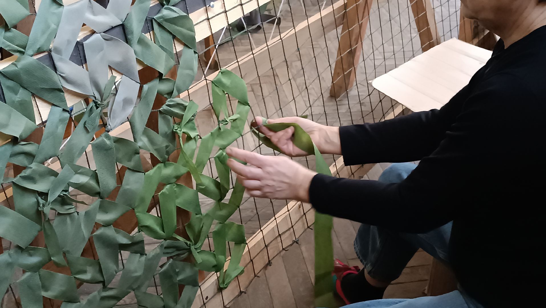 маскировочная сеть, волонтеры, спецоперация, монино,