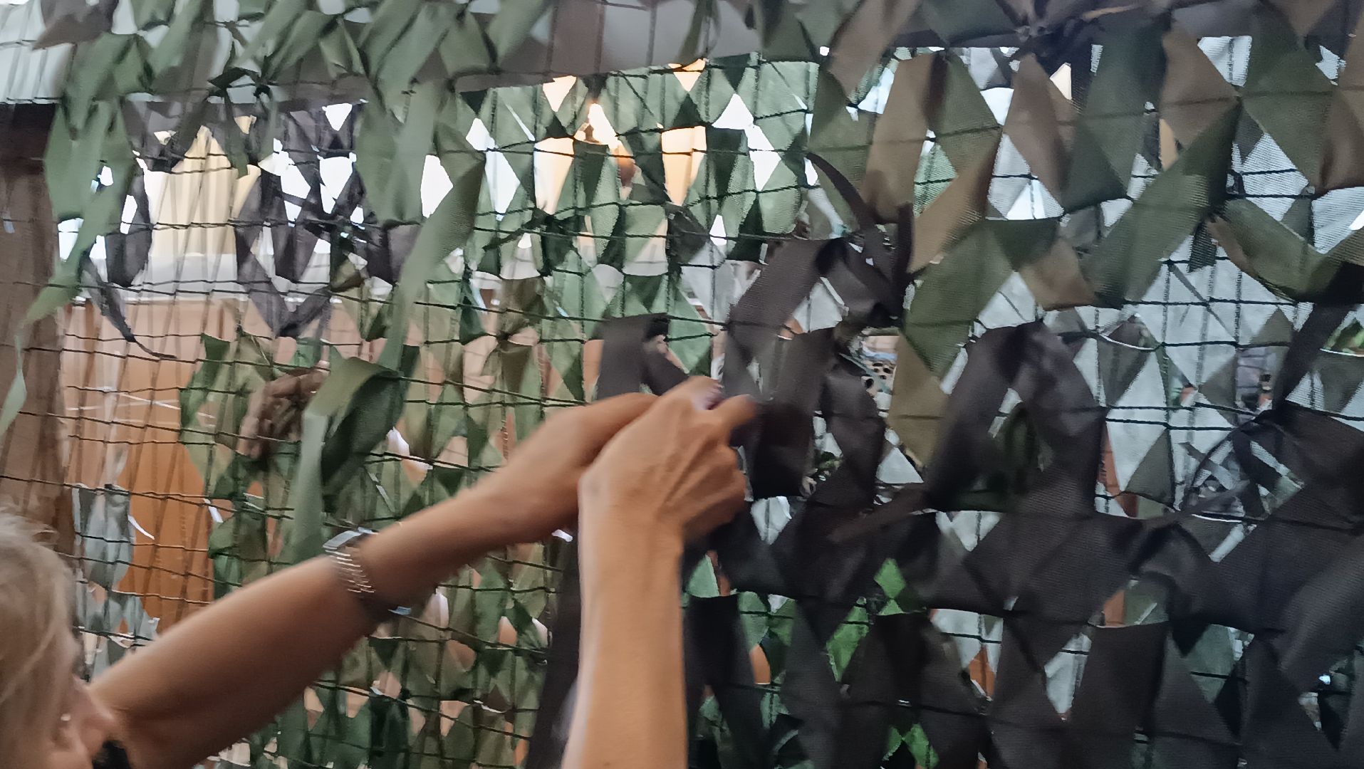 маскировочная сеть, волонтеры, спецоперация, монино,