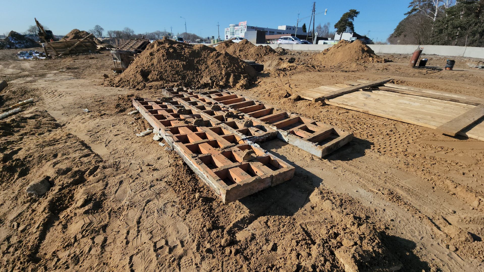 серпухов, деревня калиново, реконструкция дороги, расширение дороги, строительство дороги,