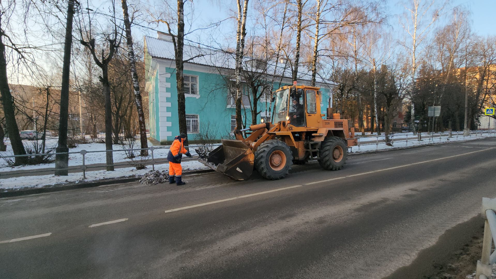 серпухов, улица физкультурная, микрорайон имени ногина, комбинат благоустройства, уборка дорог, вертикалки,
