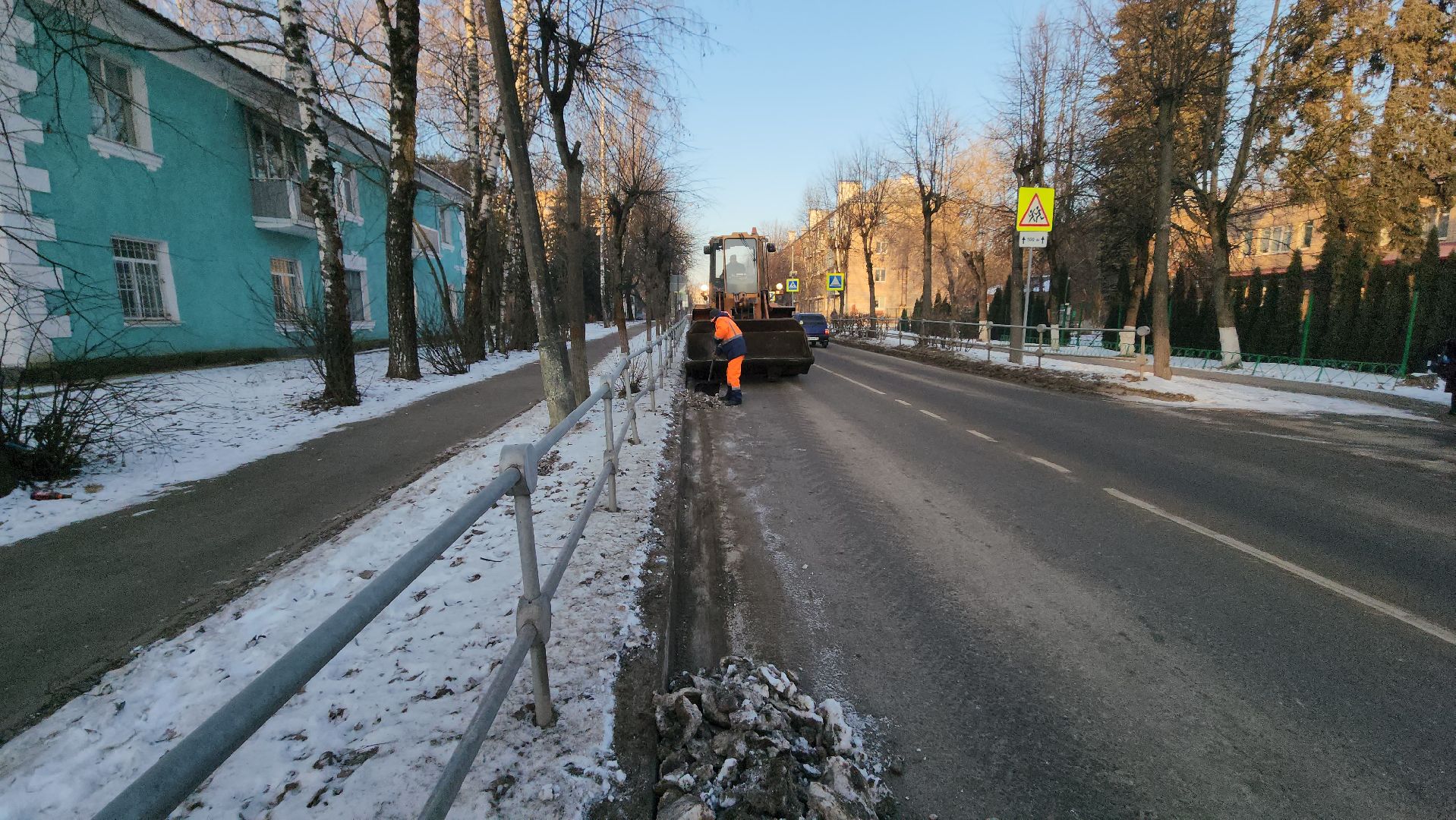 серпухов, улица физкультурная, микрорайон имени ногина, комбинат благоустройства, уборка дорог, вертикалки,
