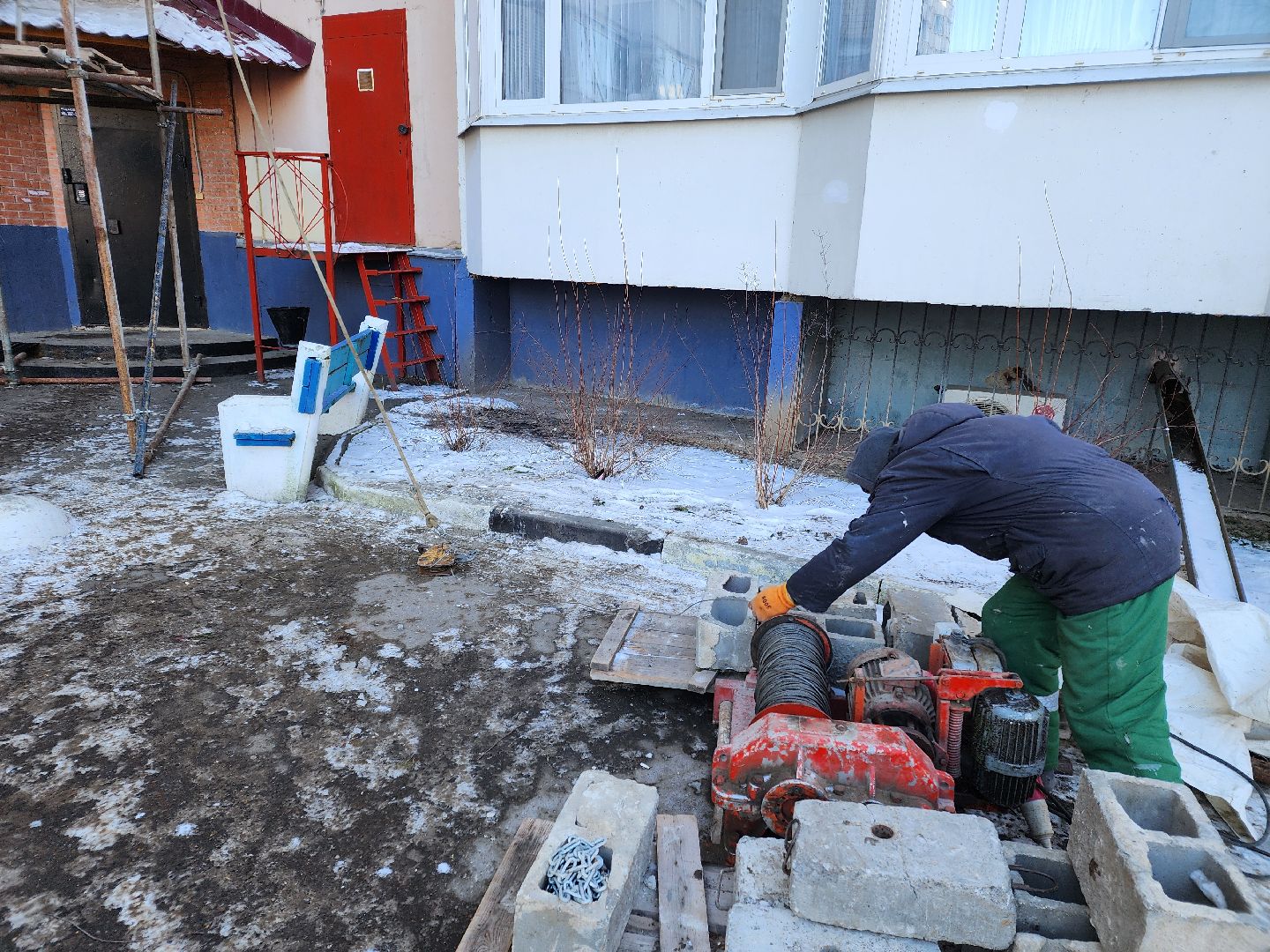 Чехов, улица Дружбы 1а, жилой дом, капитальный ремонт фасада, реконструкция фасада, обновление наружных стен, фонд капитального ремонта мо, несущая способность фасада, теплоизоляция, гидроизоляция, вертикалки,