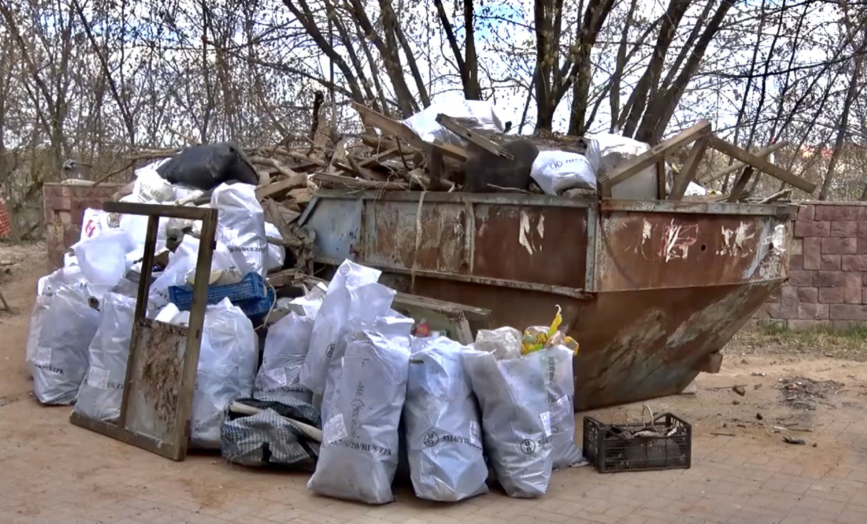 Клин, благоустройство, субботник, люди, месяц чистоты