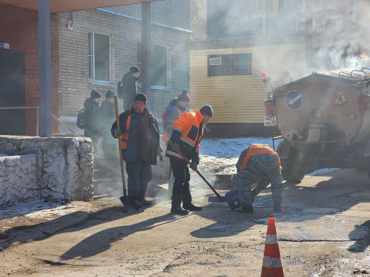 пущино, серпухов, ямочный ремонт,