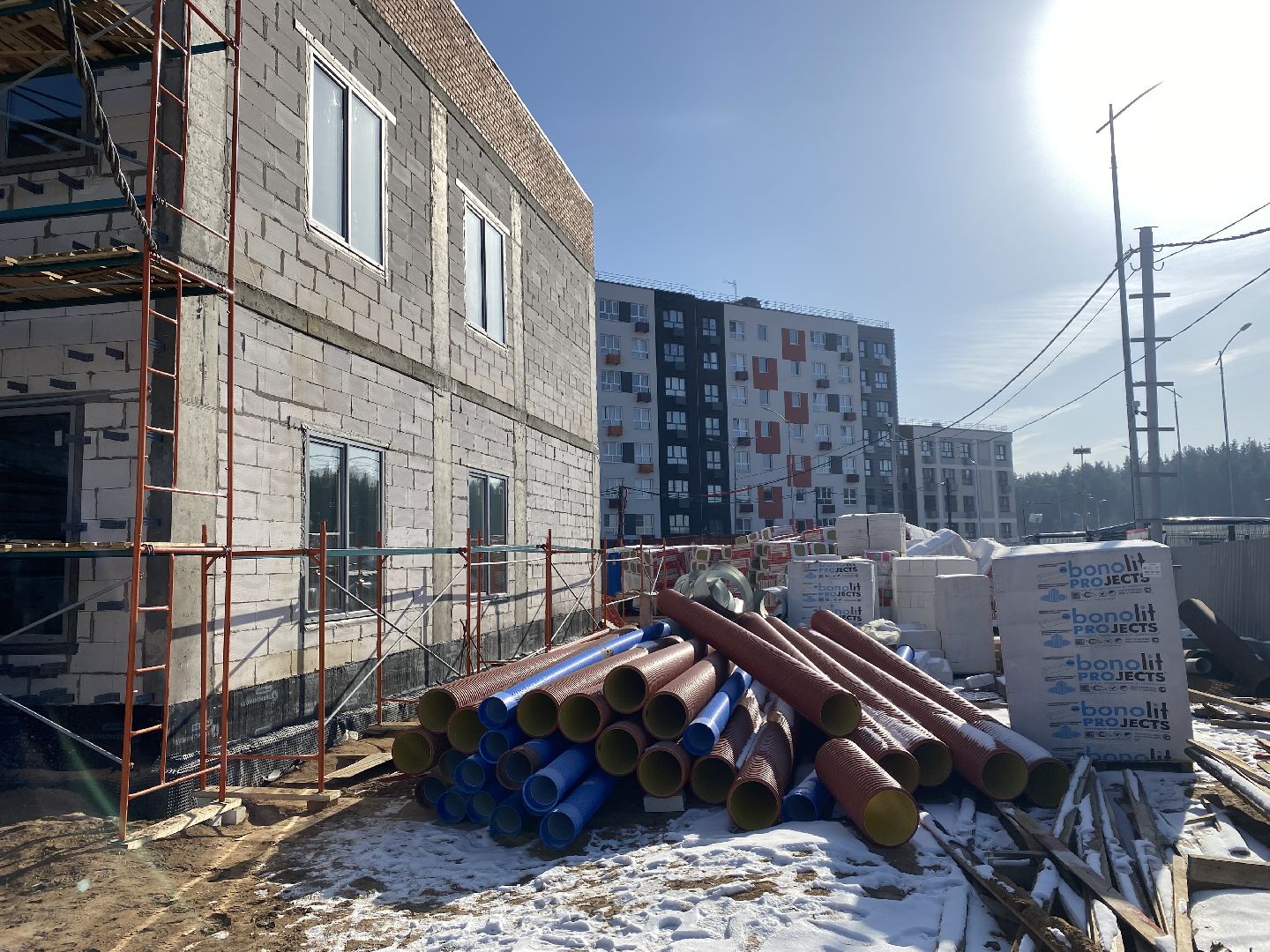 вертикалки, Строительство, Новаяполиклиника, Глухово,