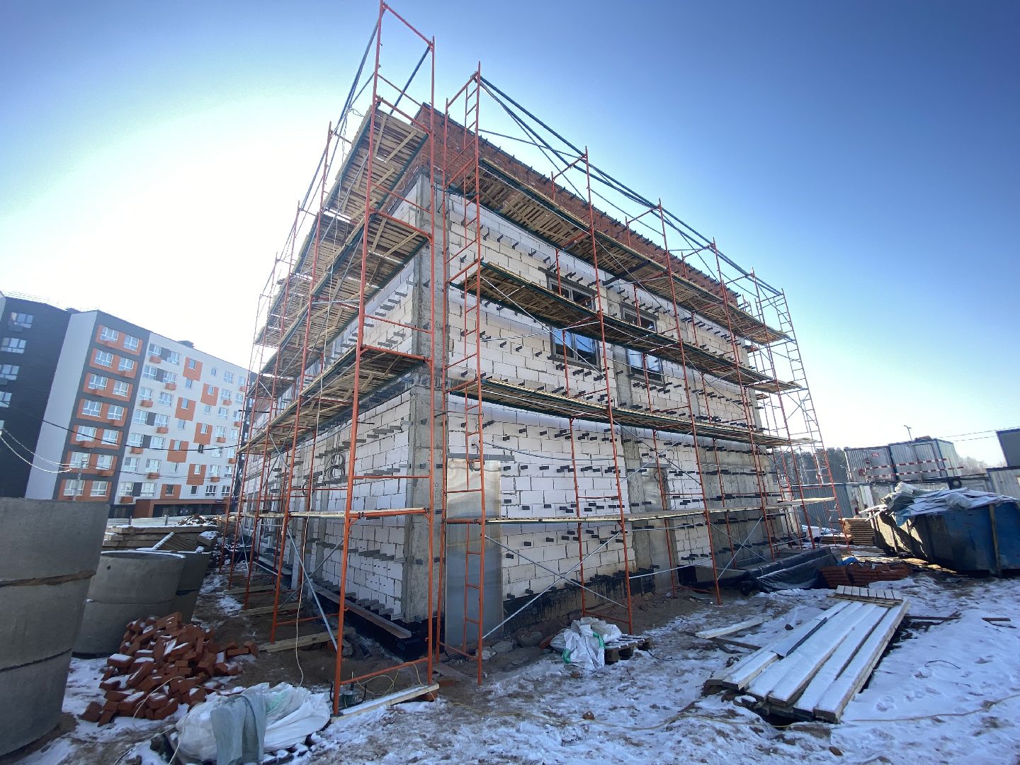 вертикалки, Строительство, Новаяполиклиника, Глухово,