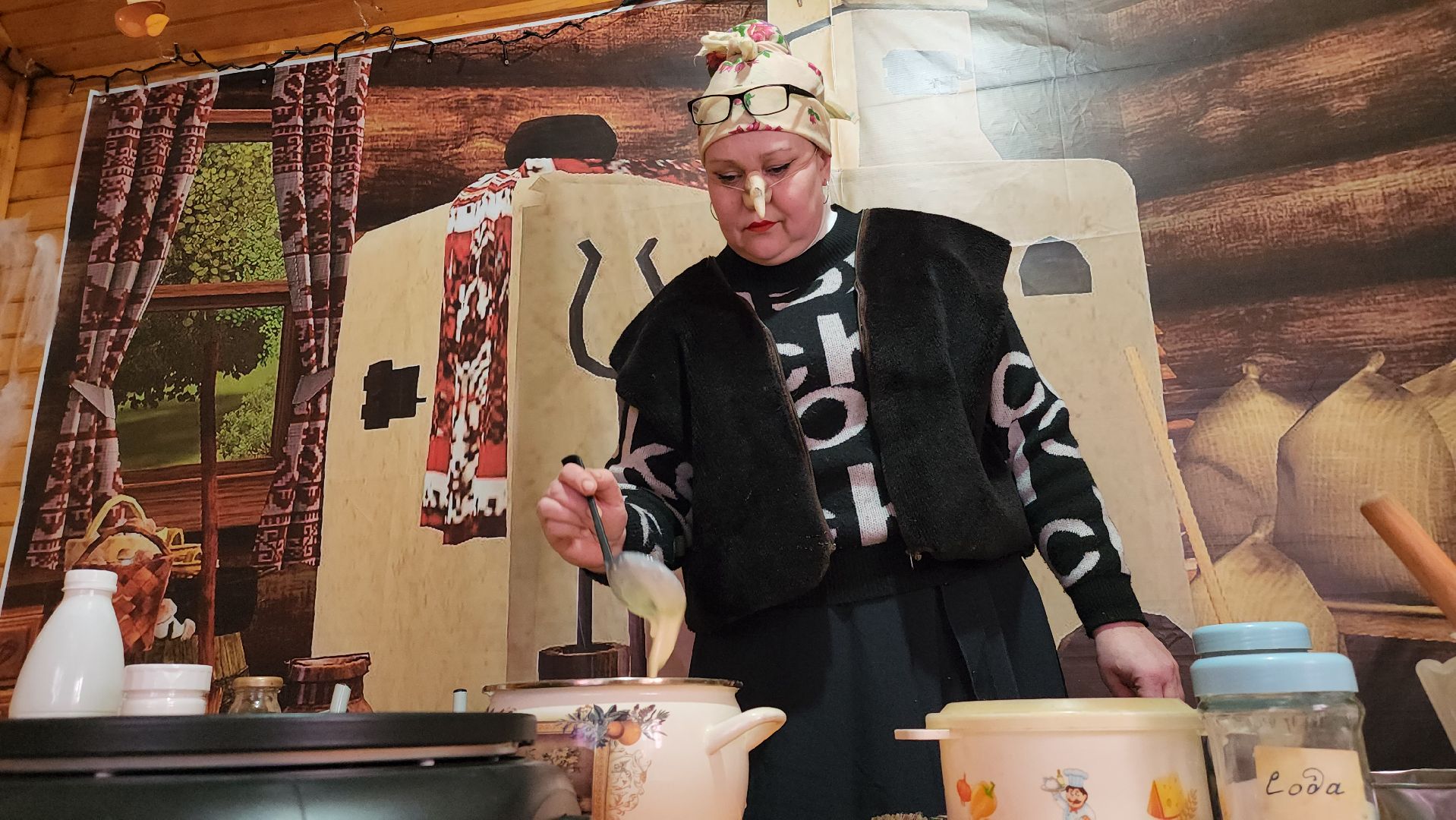 Масленица, широкая масленица, Руза, Парк городок, Блины,