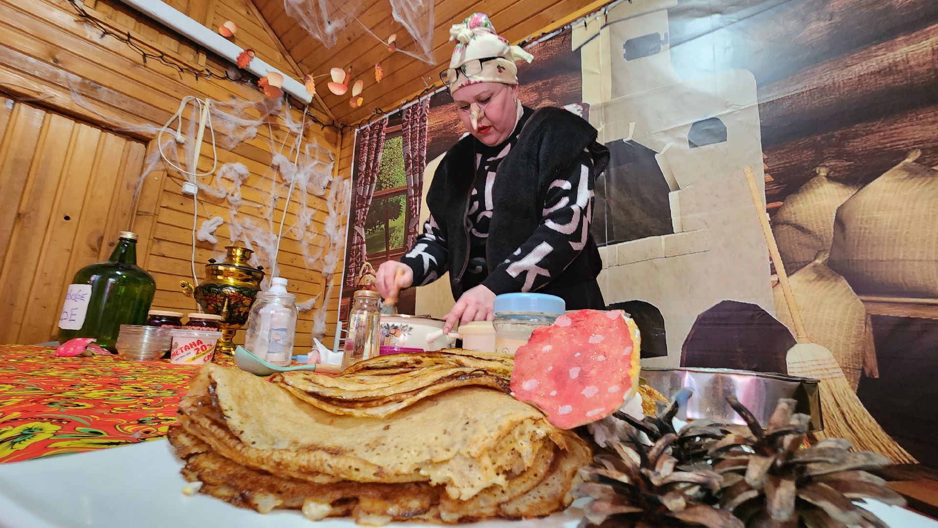 Масленица, широкая масленица, Руза, Парк городок, Блины,